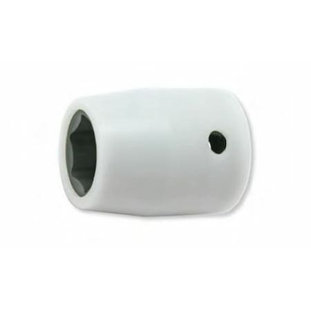 Socket With Plastic Protector 10mm 6 Point 39.3mm Turnable POM Cover 1/2 Sq. Drive